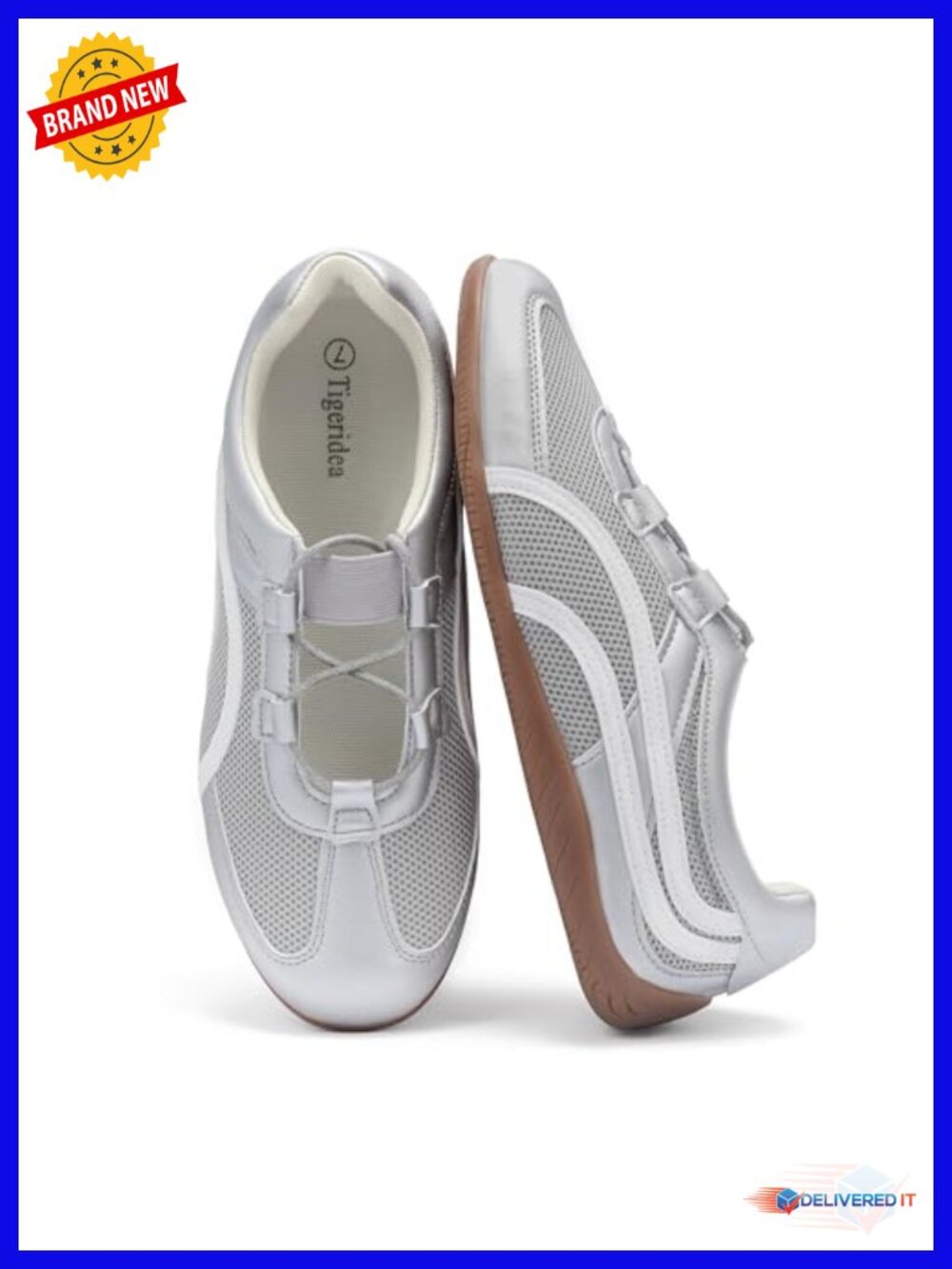 Mary Jane Sneakers for Women Casual Walking Tennis Fashion Shoes Slip-on Round